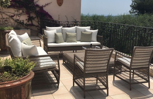 La Colle-sur-Loup House | Indulge in a Villa by Famous French Village with Ocean View