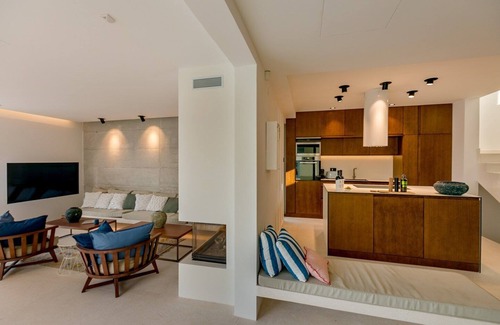 Tivat Villa | Private Beach Villa in a Serene Bay with Pool Access
