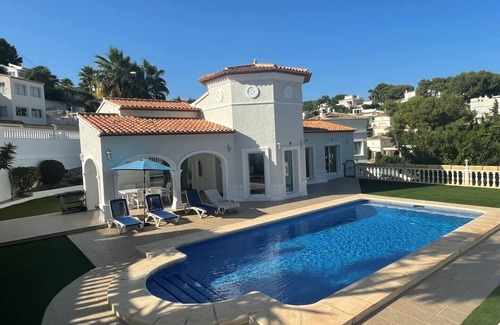 Moraira Villa | Perfect Villa with Ocean View and Private Pool in El Portet