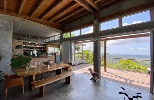 Caguas House | Opulent Rainforest Villa with Private Pool & Ocean Views