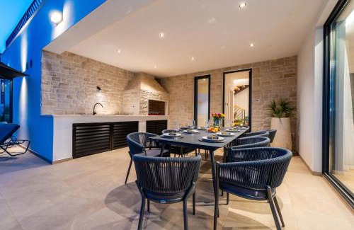 Vodice Villa | Exquisite Villa Kaia: Pool, Spa & Oceanfront Views
