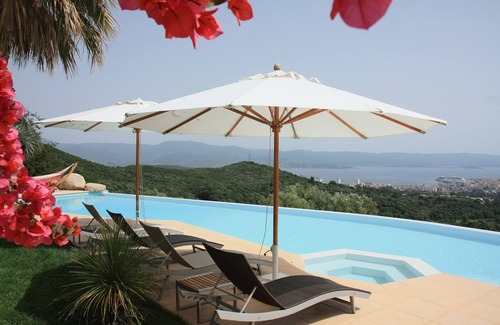 Alata Villa | Elegant Villa with Pool Overlooking the Breathtaking Bay