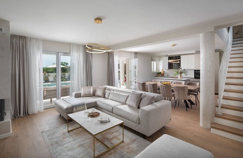 Debeljuhi Villa | Luxury Villa Simona Residence for 8 people in Central Istria with 32 m2 salt-water pool