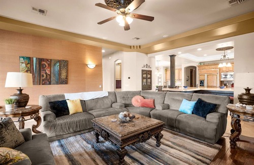 East Mesa Villa | Pet-Friendly Villa with 360 Views, Pool, and Spa Retreat