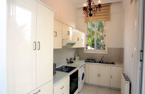 Aradippou Villa | Elegant Villa Steps from Larnaca Beach with Pool & Spa