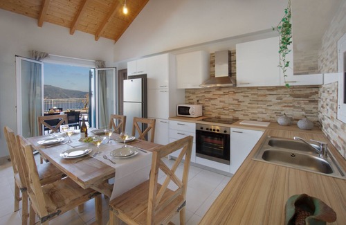 Katsarata Villa | Idyllic Villa with Private Pool & Ocean Views Near Fiskardo