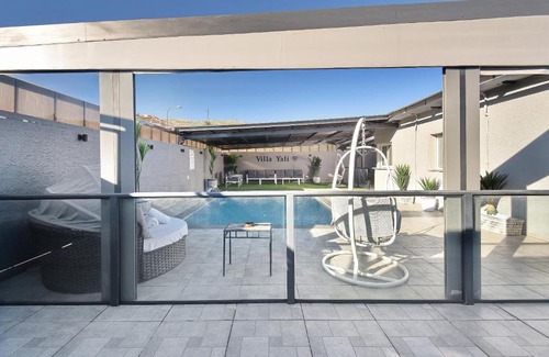 Nof Kinneret Villa | Elegant Villa with Heated Pool in Zfat - Family Friendly Stay