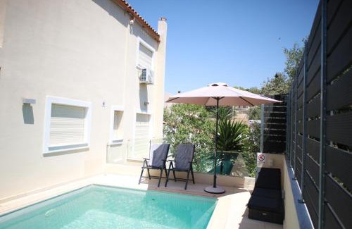 Saronikos Villa | Villa Giannis: Oceanfront Escape with Pool and Hot Tub