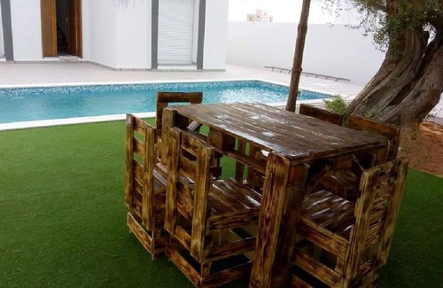 Aghir Villa | Luxury villa with private pool not overlooked and view of the panoramic beach