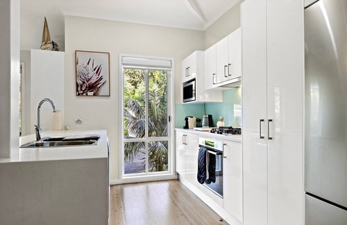 Macmasters Beach House | Oceanfront Escape at Stone's Throw - Pet Friendly Stay