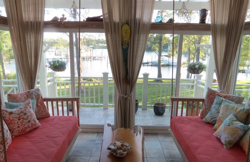 Oriental House | Luxury Waterfront coastal home Amazing water view!