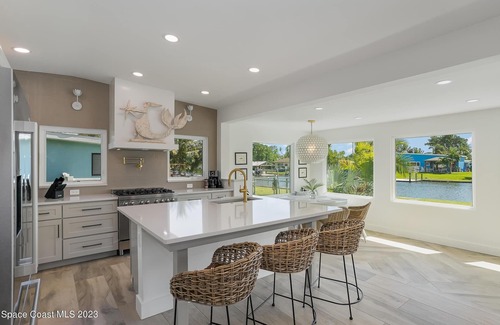 Cocoa Beach House | Experience Cocoa Gem: Waterfront Retreat with Heated Pool