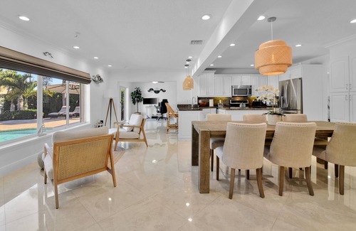 Garden Isles House | Waterfront Paradise Retreat with Heated Pool and Spa