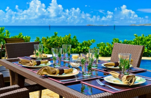 Estate Enighed Condo | Tranquil Waterfront Spa Villa Steps from Cruz Bay