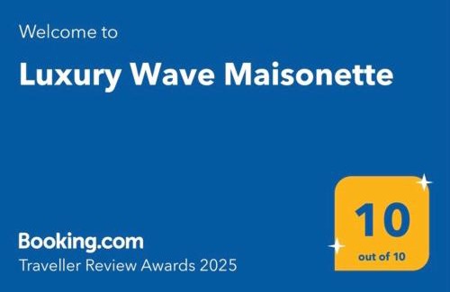 Exomvourgo House | Oceanfront Luxury Wave Maisonette with 9.5/10 Guest Rating