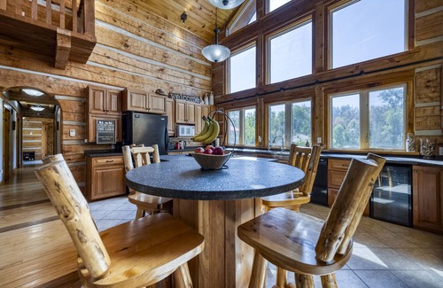 Dashwood House | Enchanting Grand Bend Log Cabin with Private Pond Retreat
