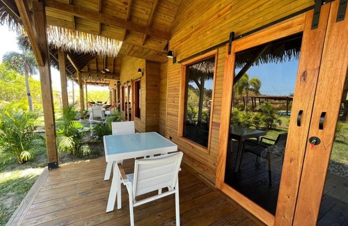 Punta Chame Cabin | Wooden Cottage Steps from the Beach with Ocean Views
