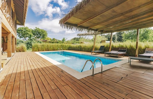 Punta Chame Cabin | Wooden Cottage Steps from the Beach with Ocean Views