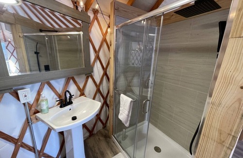 Mineral Wells Cabin | Pet-Friendly Luxury Yurt with Exceptional 10/10 Rating