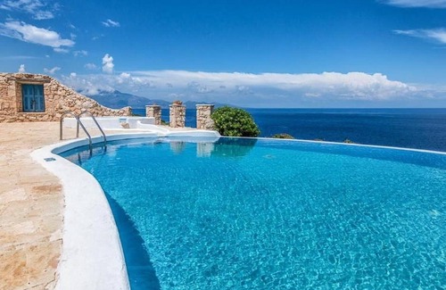 Korithi Villa | Elegant Harron Villa in Zakynthos with Private Pool
