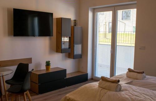 Nove Mesto na Morave Apartment | Elegant NMNM Essence Apartment with Oceanfront Views
