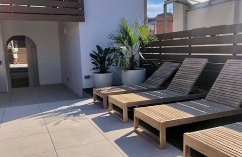 Diagonal Mar i el Front Maritim del Poblenou Apartment | Ideal Apartment for 4 Near the Beach with Spa & Accessibility