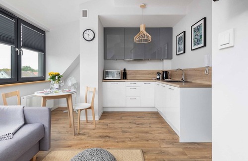 Kolobrzeg Apartment | Pet-Friendly Studio with Kitchen and Spa at Lwowska 12A/37