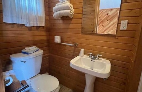 Onaway Cabin | Cozy Lyons in Onaway - Queen Bed Room for Two Guests