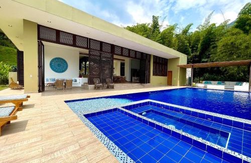 Villeta House | Enchanting CASA FINCA: Private Pool, Hot Tub & Family-Friendly