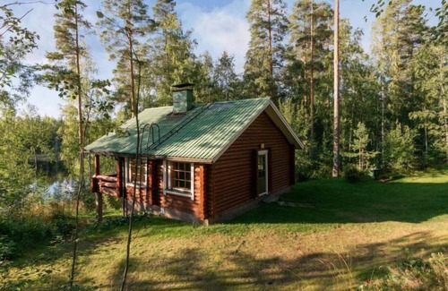 Mantyharju House | Discover Mäntyrinne by Interhome: Lake View & Spa Bliss