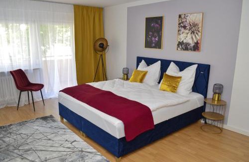 Kaiserslautern Apartment | Stylish M&D Apartments near Volkspark with Balcony & Netflix