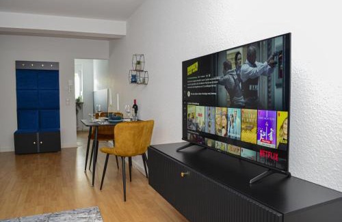 Kaiserslautern Apartment | Stylish M&D Apartments near Volkspark with Balcony & Netflix