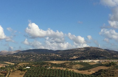 Ronda Apartment | Pet-Friendly Retreat at M.L. Eucalipto with Hot Tub