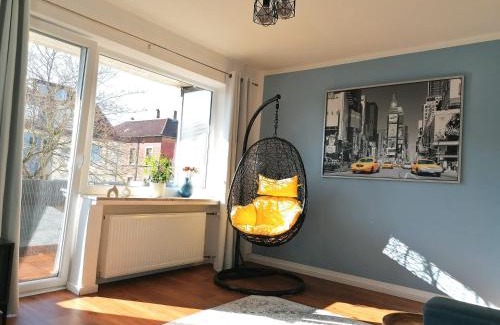 Western Ring Area Apartment | M-OASE Blue Design I Citynah I Küche I Netflix