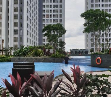 Tangerang Apartment | Comfortable M-Town Residence with Pool & Breakfast Included