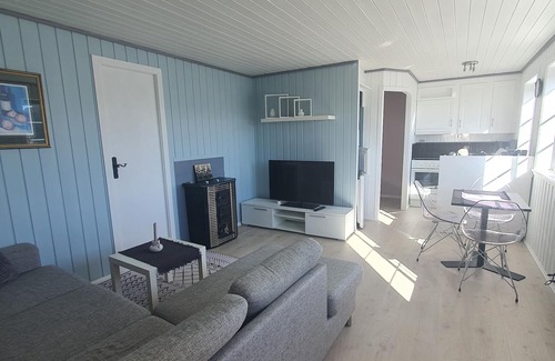 Maloy Apartment | Discover Maaloey Fjord & Mountain Panorama with Great Amenities