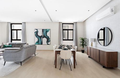 Riyadh Apartment | Child-Friendly Retreat at Mabaat - Irqah, Rated 8.3/10
