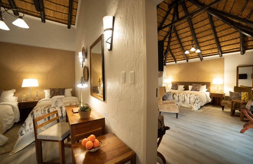 Leeupoort Cabin | Discover Mabula Game Lodge: 4-Star Retreat with Pool & Spa