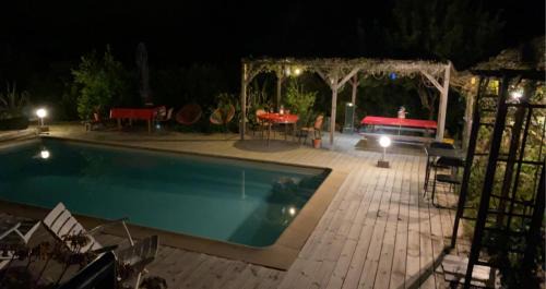 Monacia-d'Aullene House | Inviting B&B Macchia Verdata with Pool and Ocean Views