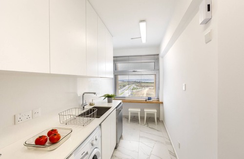 Larnaca Apartment | Oceanfront Mackenzie Leo Seafront Suite - Rated 10/10!