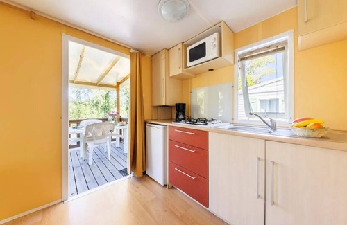Chatel-Guyon House | Cozy Mobile Home at Maeva Respire Campsite in La Croze