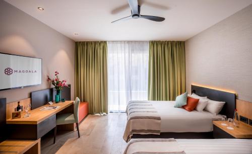 Migdal Hotel | Oceanfront Haven at Magdala Hotel: Rated 8.7/10