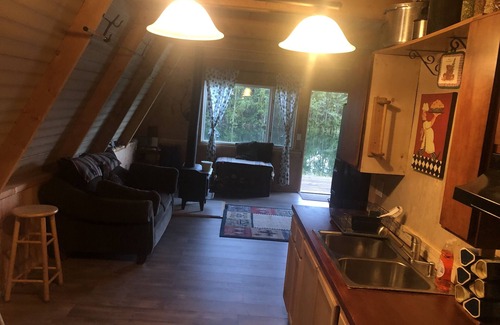 Salcha Cabin | Cozy Maggie’s Lake Cabin with Ocean View & Pet Friendly