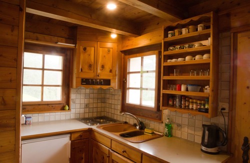 Evolene Ski Chalet | Enchanting Chalet Retreat for Two with Spa & Breakfast