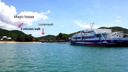 Hat Sai Ri Resort | Relax at Magic House: Oceanfront & Wheelchair Accessible