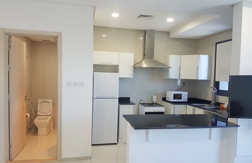 Salmiya Apartment | Inviting Magic Suite Boulevard with Oceanfront Views
