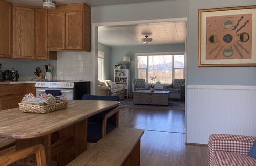 Pagosa Springs Cabin | Enchanting Riverside Retreat with Ocean Views & Pet Friendly
