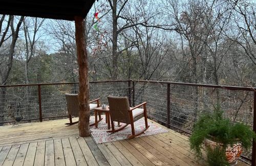 Dennis Ski Chalet | Enchanting Treehouse Escape with River Access and Petting Zoo