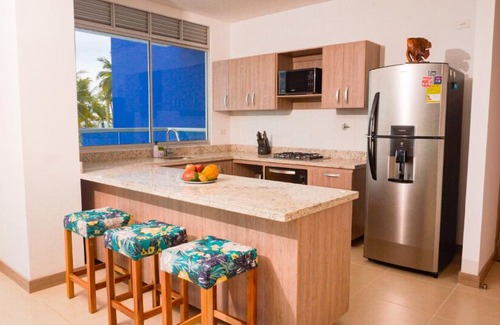 Covenas Apartment | Oceanfront 3-Bedroom Magic Apartment with Pool and Views