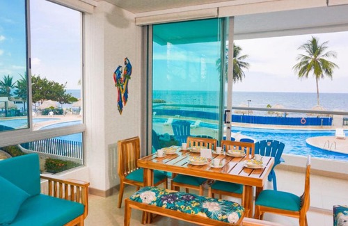 Covenas Apartment | Oceanfront 3-Bedroom Magic Apartment with Pool and Views